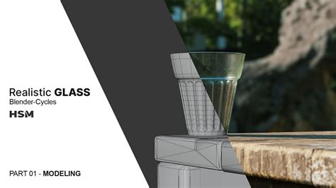 Realistic Glass - Part 1 - Modeling | Blender Tutorial for Beginner - YouTube