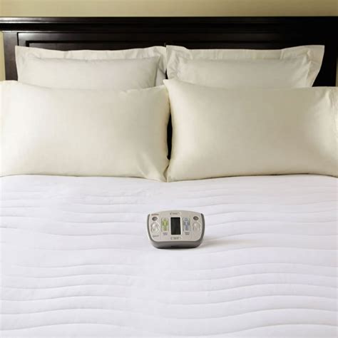 Sunbeam MSU7RQS Therapeutic Zoned Heated Mattress Pad - Queen Size - Walmart.com - Walmart.com