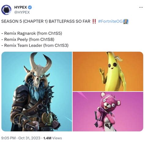 Fortnite Chapter 4 Season 5 Battle Pass: All Confirmed and Leaked Skins