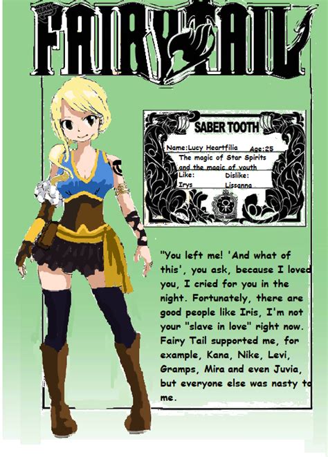 Fairy Tail Lucy Keys Names