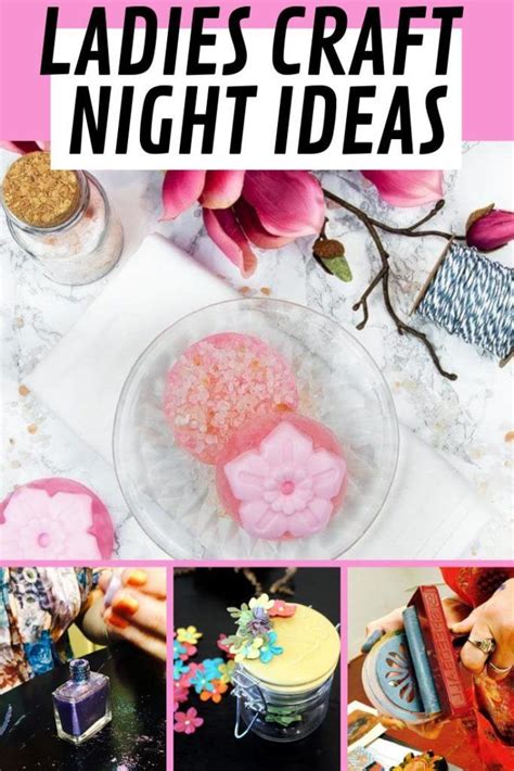 Women's Craft Night Ideas: Adult Craft Party Night Ideas To Make ...