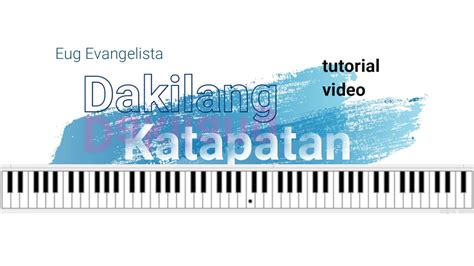 dakilang katapatan Tutorial/Music Sheet/Lyrics/Chords/Piano ...