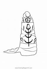 Sikh Turban Coloring Page For Kids  Free Sikhism Printable sketch template
