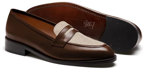 Penny Loafers - brown leather