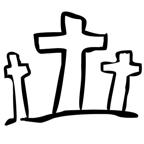 Christian Black And White Clipart