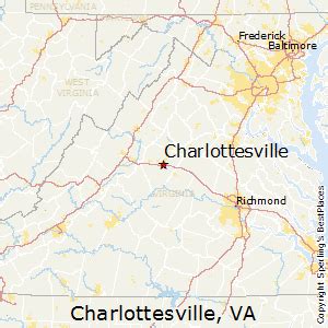 Map Of Virginia Charlottesville - Draw A Topographic Map