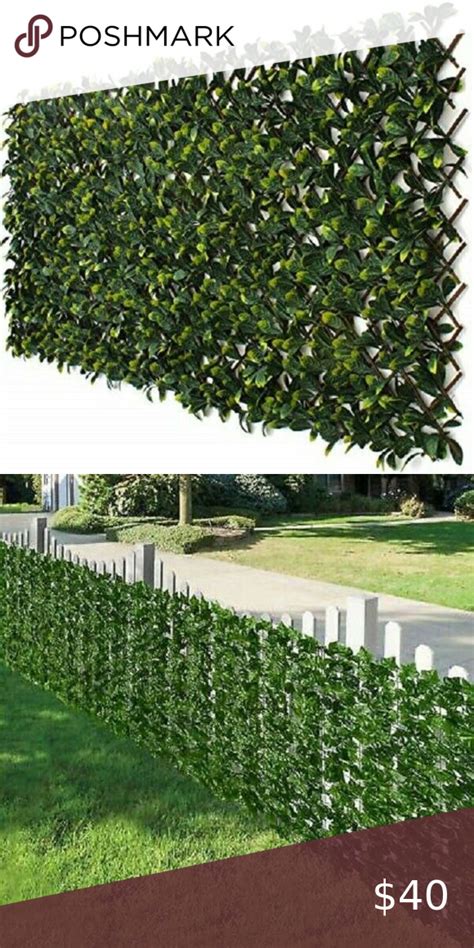 Expandable Faux Ivy privacy fence . Turn any outdoor spot into a more ...