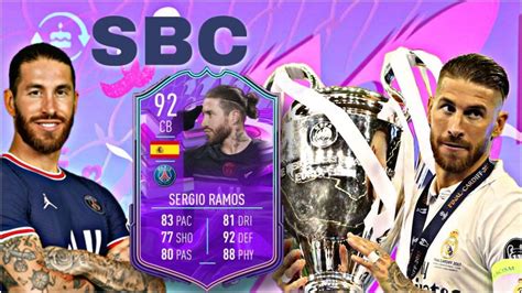 FIFA 22 Ultimate Team: FUT Birthday Sergio Ramos SBC