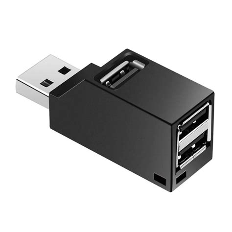 Multi 3 Port USB Hub Mini USB2.0 High Speed Hub Splitter for Notebook Laptop Mac-in USB Hubs ...