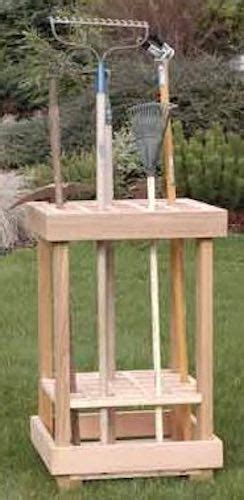 Garden Tool Organizer – Free Woodworking Plan.com