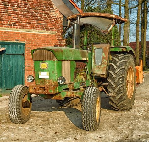 Free stock photo: Tractor, John Deere, Farm, Rural - Free Image on Pixabay - 111597