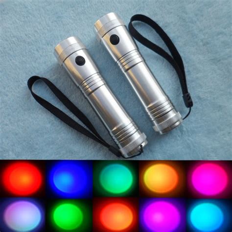 The new patent LED full color 10 color flashlight 530-in LED Flashlights from Lights & Lighting ...