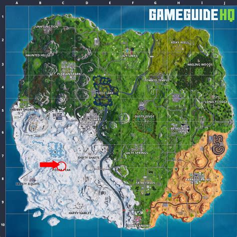 Fortnite Infinity Blade Sword Location [Map] | GameGuideHQ