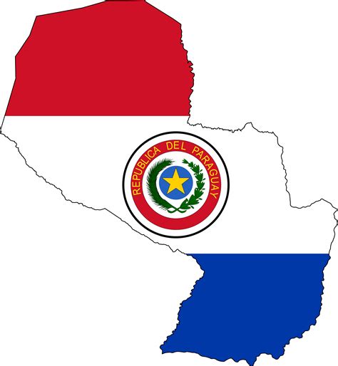 Paraguay Flag Map | Paraguay flag, Flags of the world, Countries of the world