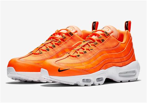 Nike Air Max 95 Premium Total Orange 538416-801 Release Date - SBD