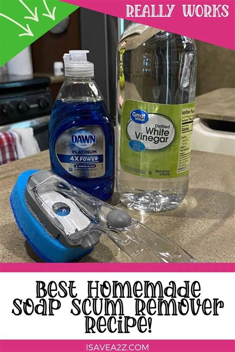 Best Homemade Soap Scum Remover recipe