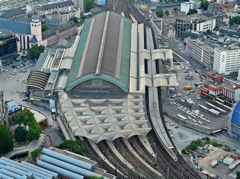 Köln Hauptbahnhof - Cologne Central | Railway station, Aerial, City photo