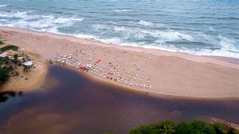 Premium Photo | Aerial view of imbassai beach, bahia, brazil. beautiful beach in the northeast ...