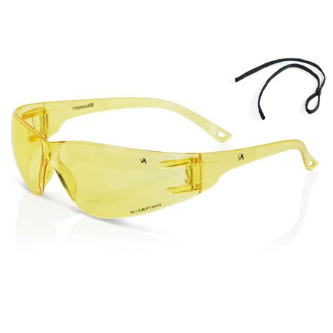 SSZZ9Y - Performance Wrap Around Safety Glasses - Yellow