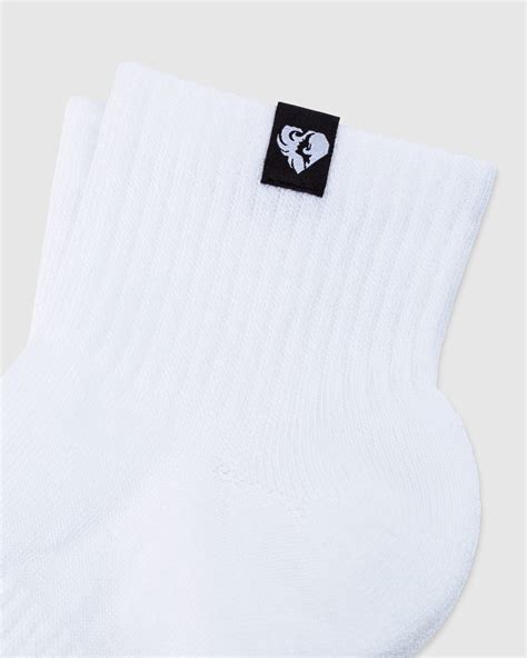 White Quarter Socks for Women | Women's Best US