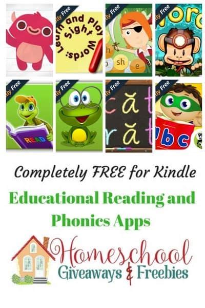 Completely FREE for Kindle: Educational Reading and Phonics Apps