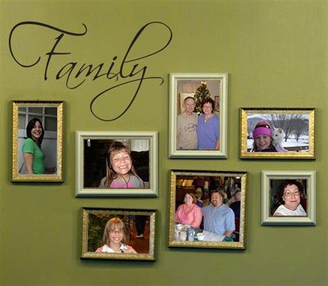 Family Wall Decal Family Wall Art Gallery Wall Decal | Etsy