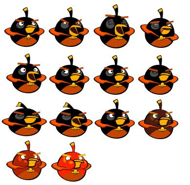 Image - Bomb bird sprites.png | Angry Birds Wiki | FANDOM powered by Wikia