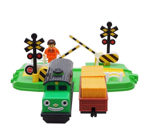 Buy Tayo the Little Bus 120 Titipo Diesel Motorized Toy Train, Crossing Bridge Playset Online at ...