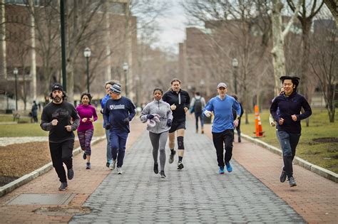 Campus running club benefits the body and the brain | Penn Today