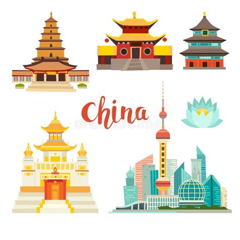 China Landmarks Clip Art