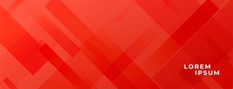 Free Vector | Abstract red banner with diagonal lines