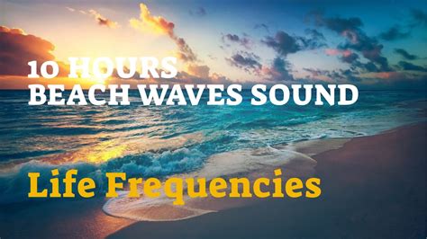 10 Hours Beach Waves Sound | Beach Waves for Deep Sleep | Soothing ...