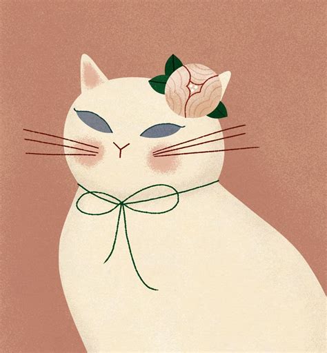 Fancy Cat Illustrations and More Exquisite Work by Clare Owen