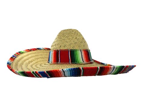 Mexican Sombrero Hat Adult Costume Spanish Fiesta Cinco De Mayo Festive ...