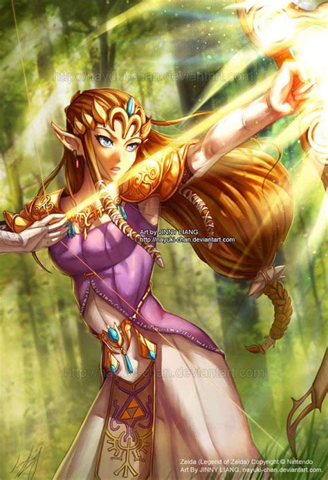 Princess Zelda Legend of Zelda by nayuki-chan on deviantART | Legend of zelda, Zelda twilight ...