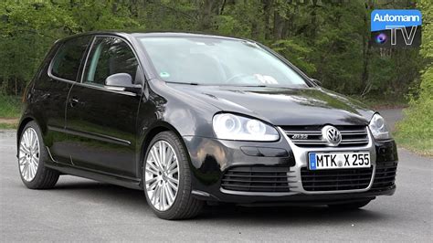 VW Golf V R32 (250hp) - DRIVE & SOUND (60FPS) - YouTube