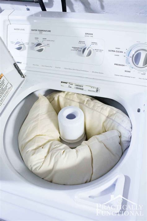 How To Wash Pillows In The Washing Machine!