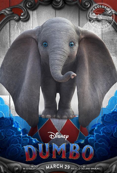 Disney Reveals Character Posters for Live-Action Remake of "Dumbo" - LaughingPlace.com