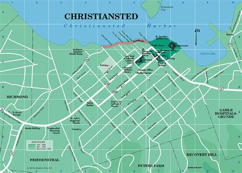 Christiansted Map • mappery