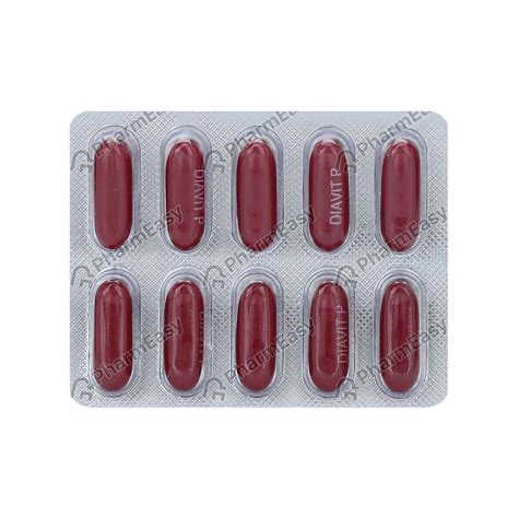 Buy Diavit Plus Cap 10'S Online at Flat 18% OFF* | PharmEasy