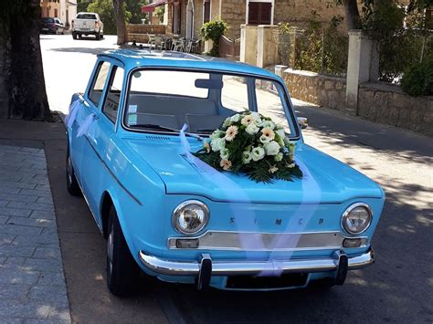 Location SIMCA 1000 de 1962 pour mariage - Corse