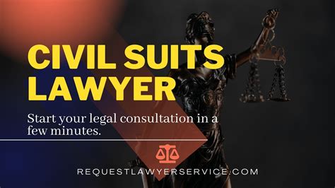 Civil Suits - Request Lawyer Service