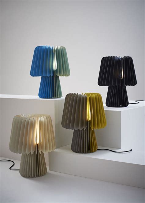 Paper Table Lamp - Mad About The House | Lamp, Lamp design, Table lamp design