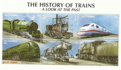 Railphilatelist: The History of Trains