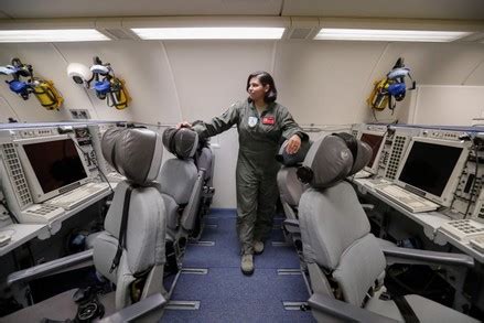 Interior View Boeing Awacs During Presentation Editorial Stock Photo ...