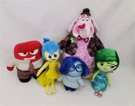 DISNEY PIXAR INSIDE Out Plush Dolls Sadness Talking Joy Anger Disgust Bing Bong $64.49 - PicClick