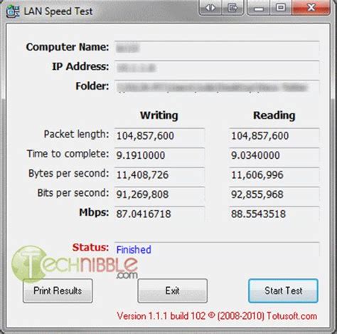 LAN Speed Test - Measure LAN Speeds