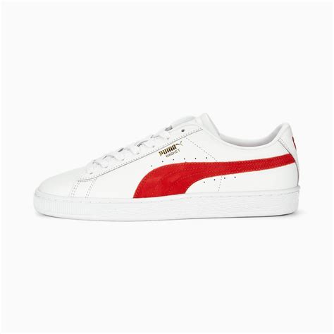 Basket Classic 75Y Sneakers | PUMA White-PUMA Red-PUMA Gold | PUMA Shop ...