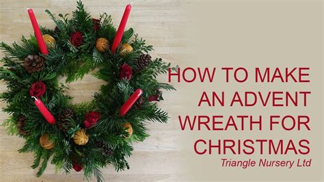 DIY How to Make an Advent Wreath - YouTube