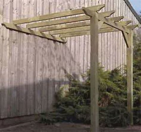 3m x 2m Lean to Garden Pergola in Garden & Patio, Garden Structures ...